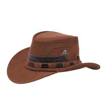 Chapéu Masculino Country Americano Couro Legitimo Sertanejo Roça Boiadeiro Pião Marrom Chapéu Masculino Country Americano Couro Legitimo Sertanejo Roça Boiadeiro Pião Marrom