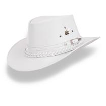 Chapéu Masculino Country Couro Vaqueiro Cowboy em Couro - Traiado