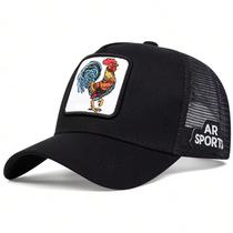 Chapéu masculino unissex ajustável Cocks Chapéu de caminhoneiro Snapback de malha Chapéu masculino unissex ajustável Cocks Chapéu de caminhoneiro Snapback de malha