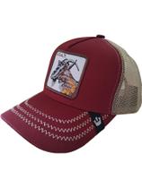 Chapéu masculino unissex ajustável Goats Chapéu de caminhoneiro Snapback de malha Chapéu masculino unissex ajustável Goats Chapéu de caminhoneiro Snapback de malha