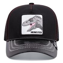 Chapéu masculino unissex ajustável Monsters Mesh Snapback Trucker H Chapéu masculino unissex ajustável Monsters Mesh Snapback Trucker H