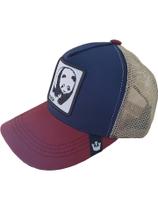 Chapéu masculino unissex ajustável Pandas, chapéu de caminhoneiro Snapback Chapéu masculino unissex ajustável Pandas, chapéu de caminhoneiro Snapback