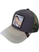 Chapéu masculino unissex ajustável Studs, chapéu de caminhoneiro Snapback Chapéu masculino unissex ajustável Studs, chapéu de caminhoneiro Snapback