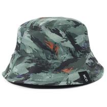 Chapéu MCD Bucket Camo Dupla Face WT23 Verde Camo