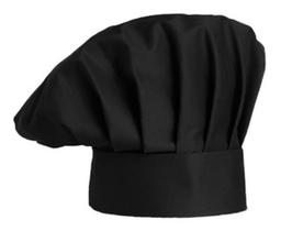 Chapeu Mestre Cuca Cozinheiro Brim Preto 100% Algodao Chapeu Mestre Cuca Cozinheiro Brim Preto 100% Algodao
