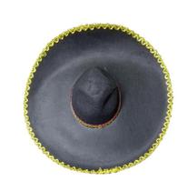 Chapéu Mexicano Feltro Preto Chapéu Mexicano Feltro Preto