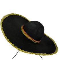 Chapéu Mexicano Sombreiro Carnaval Fantasia Cosplay Mortos