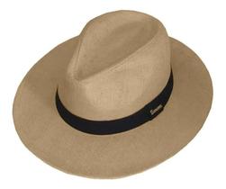 Chapéu Moda Panamá Aba Larga Clássico Masculino Feminino Chapéu Moda Panamá Aba Larga Clássico Masculino Feminino