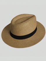 Chapéu Moda Panamá Shantung - Aba Média 7cm Chapelaria