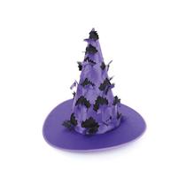 Chapéu Morcegos Roxo Halloween - Cromus - 1Un