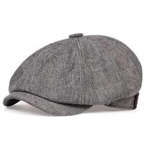 Chapéu Newsboy Retro Masculino Para Primavera E Outono, Boina Octogonal Unissex, Boné Casual De Rua Chapéu Newsboy Retro Masculino Para Primavera E Outono, Boina Octogonal Unissex, Boné Casual De Rua