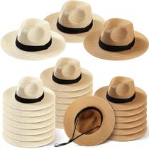 Chapéu Panamá de palha Sureio Summer Beach Sureio, 24 unidades
