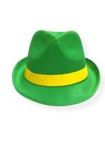 Chapéu Panamá Pagodeiro Copa Do Mundo Verde C/faixa Amarela - MODAMIX