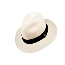 Chapéu Panamá Semi Fino Branco Palha Masculino M