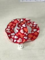 Chapéu para cachorro cor vermelho de coração Chapéu para cachorro cor vermelho de coração