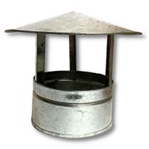 Chapéu para Chaminé 150 mm Galvanizado