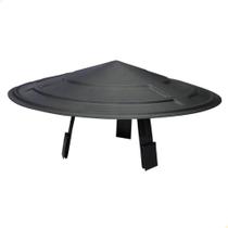 Chapéu para Chaminé Venax Esmaltado Preto 7930