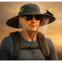 Chapéu para Pesca Praia Trilhas com Ventilador Movido A Energia Solar Sortida Chapéu para Pesca Praia Trilhas com Ventilador Movido A Energia Solar Sortida