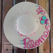 Chapéu personalizado com nome proteger a pele férias viagem lua de mel Chapéu personalizado com nome proteger a pele férias viagem lua de mel