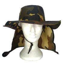 Chapeu Pescador Australiano Com Protetor Nuca Solar, Pescoço Chapeu Pescador Australiano Com Protetor Nuca Solar, Pescoço