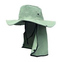 Chapéu Pescador Camping Australiano Proteção Nuca Pescoço Protetor - Caldeira Center