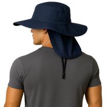 Chapéu Pescador Camping Australiano Proteção Nuca Pescoço Uv Bh Seg Chapéu Pescador Camping Australiano Proteção Nuca Pescoço Uv Bh Seg