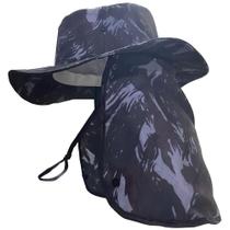 Chapéu Pescador com Proteção Camuflado - GLX