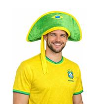 Chapéu Pirata Torcedor Seleção Brasileira Copa Do Mundo