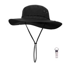 Chapéu PLCWSCFV Bucket com proteção UV à prova d'água de aba larga XL XXL Chapéu PLCWSCFV Bucket com proteção UV à prova d'água de aba larga XL XXL