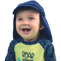 Chapéu Praia Bebê Menino Menina Verão Piscina Sol Proteção Uv+ Chapéu Praia Bebê Menino Menina Verão Piscina Sol Proteção Uv+