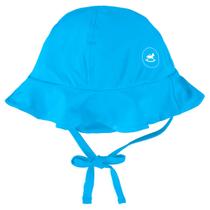 Chapéu Praia Bebê Proteção UV Azul Vivo Up Baby