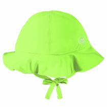 Chapéu Praia Bebê Proteção UV Verde Limão Up Baby