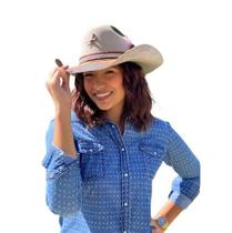 Chapéu Pralana Arizona Country Personalizado Com Strass M