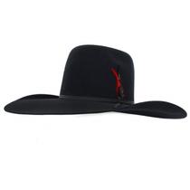 Chapeu Pralana Champion Felt Biplay 2 Preto Original - 54