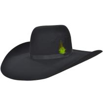 Chapeu Preto Masculino Feltro Pralana Felt Aba 13 Rendado Chapeu Preto Masculino Feltro Pralana Felt Aba 13 Rendado