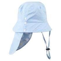 Chapéu Proteção Pescoço Tecido Uv Tam 52 Bebês Pimpolho