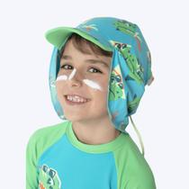 Chapéu Proteção Solar Dino Miami Infantil Menino Puket 110401135 Chapéu Proteção Solar Dino Miami Infantil Menino Puket 110401135