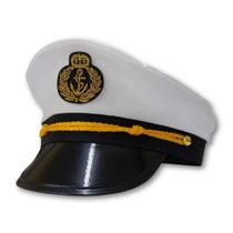 Chapéu Quepe Marinheiro / Capitão / Policial Carnaval - Festas Brinquedos