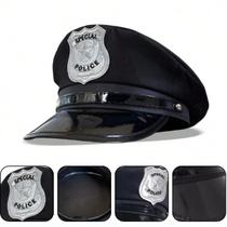 Chapéu Quepe Marinheiro Capitão Policial Carnaval Festas Cosplay Chapéu Quepe Marinheiro Capitão Policial Carnaval Festas Cosplay