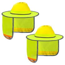 Chapéu rígido Sun Shade Evridwear de aba cheia com faixa reflexiva