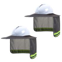 Chapéu rígido Sun Shade LIZMOF de alta visibilidade com faixa reflexiva