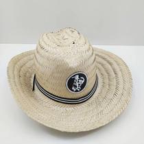 Chapéu Rio Branco Cawboy Palha Infantil Natural Tam Único