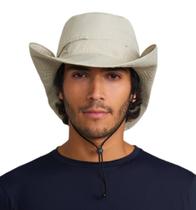 Chapéu Safari Areia com Proteção Solar UV. Line