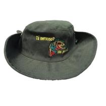 Chapeu Safari Bordado Joga - Verde Chapeu Safari Bordado Joga - Verde