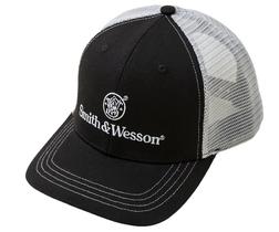 Chapéu Smith & Wesson em malha de caminhoneiro de dois tons ajustável