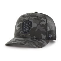 Chapéu Snapback masculino Tonal Camo Trucker '47 da MLB Milwaukee Brewers Chapéu Snapback masculino Tonal Camo Trucker '47 da MLB Milwaukee Brewers