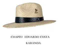 Chapéu Social Karandá Nevada Original Aba 9 Eduardo Costa M Chapéu Social Karandá Nevada Original Aba 9 Eduardo Costa M