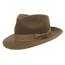Chapéu Social Marrom de Feltro 3x Stetson 29179 Chapéu Social Marrom de Feltro 3x Stetson 29179