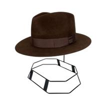 Chapéu Social Ramenzoni Indiana Jones Chocolate Feltro Aba 6,5 Ref: 607 Chapéu Social Ramenzoni Indiana Jones Chocolate Feltro Aba 6,5 Ref: 607