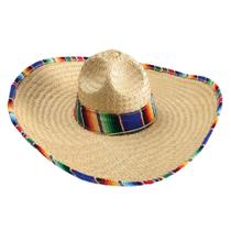 Chapéu Sombrero GiftExpress Mexican com acabamento em serape para adulto